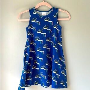 Hanna Anderson swing dress Rainbow size 8 /130